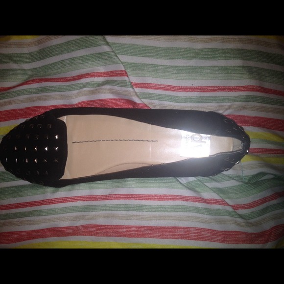 Studded Black Loafers