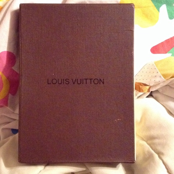 New in Box Leather LV ipad mini case