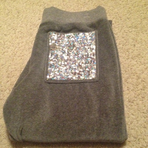 Sequin velour pants from Victoria's Secret!