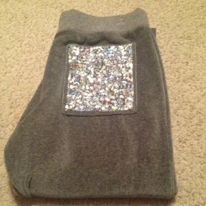Sequin velour pants from Victoria's Secret!