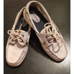 Baby blue Sperrys!