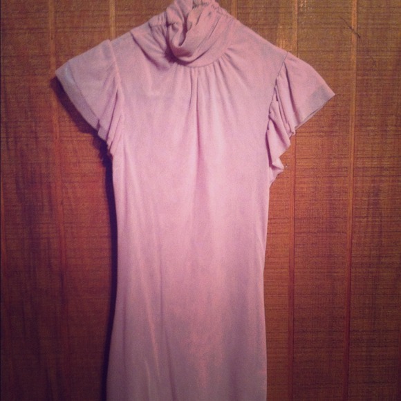 PALE PINK SHEER TOP