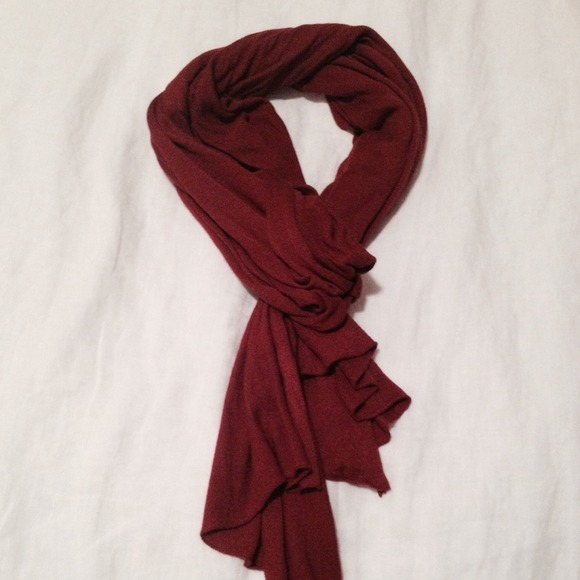Burnt orange scarf