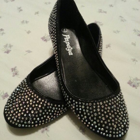 Black flats