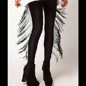 Unique tassel leggings