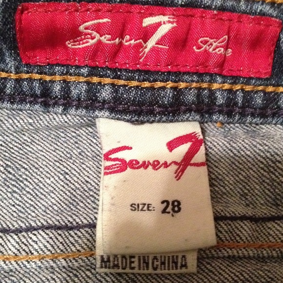 👖7 Seven slight flare jeans👖 - Picture 3 of 4