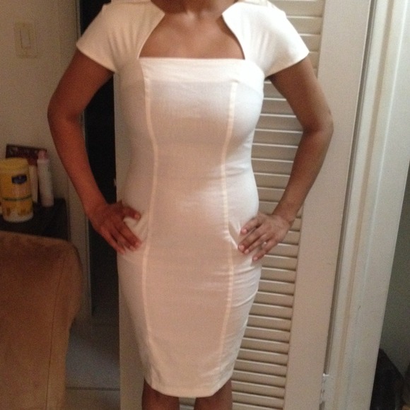 Cream colored Asos dress