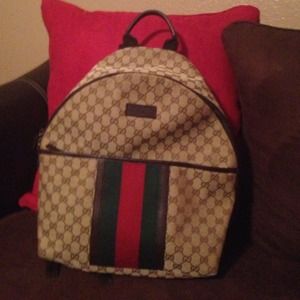 Authentic Gucci backpack