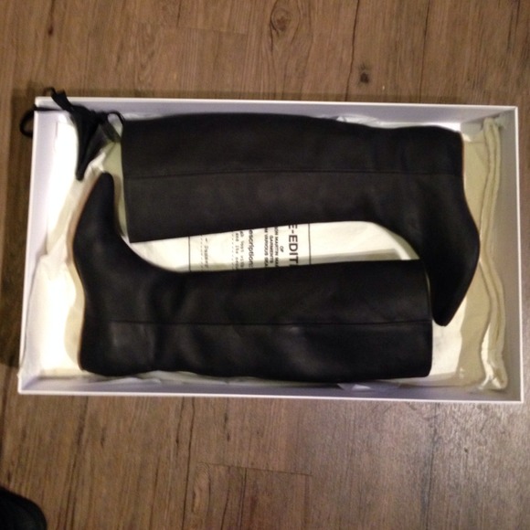 Margiela for H&M, knee-high leather boot. - Picture 3 of 3
