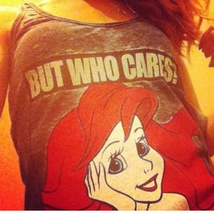 Little mermaid tank top