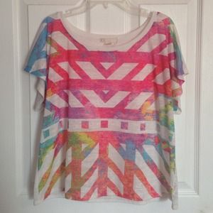 Forever 21 Tribal Print Shirt