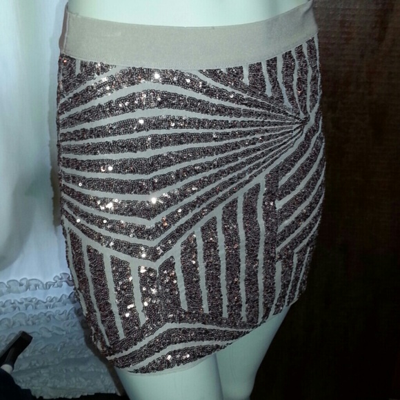 BCBGMaxAzria Dresses & Skirts - SOLD BCBG Max Azria Sequin skirt