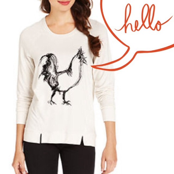 ❌SOLD IN BUNDLE❌Kensie Hen Sweatshirt