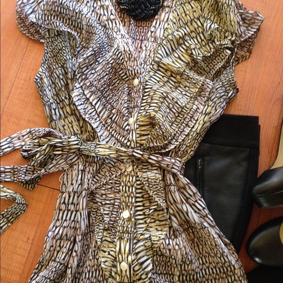 Patterned blouse - Picture 3 of 4