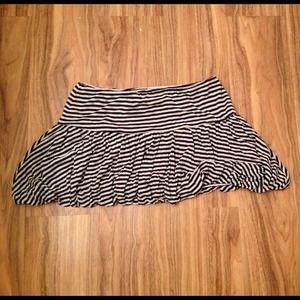 Striped Bubble Skirt