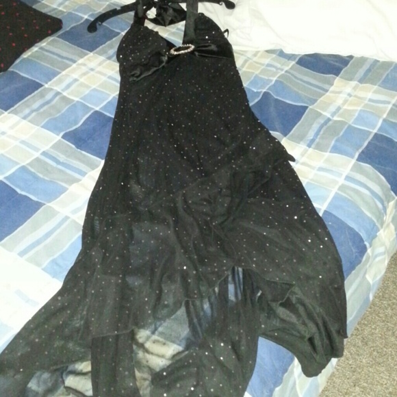 Black evening dress
