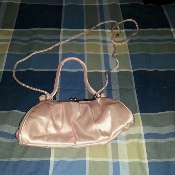Pink evening clutch