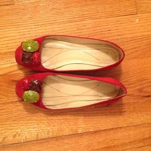 Reduced**Kate Spade Embellished Flats