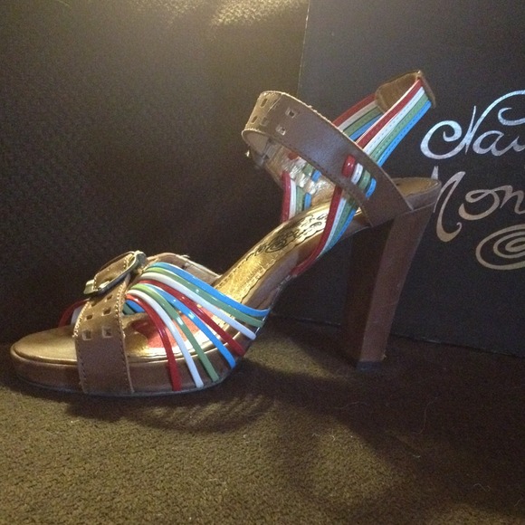 "Naughty Monkey" Fever Brown Heel. Size 7. - Picture 4 of 4