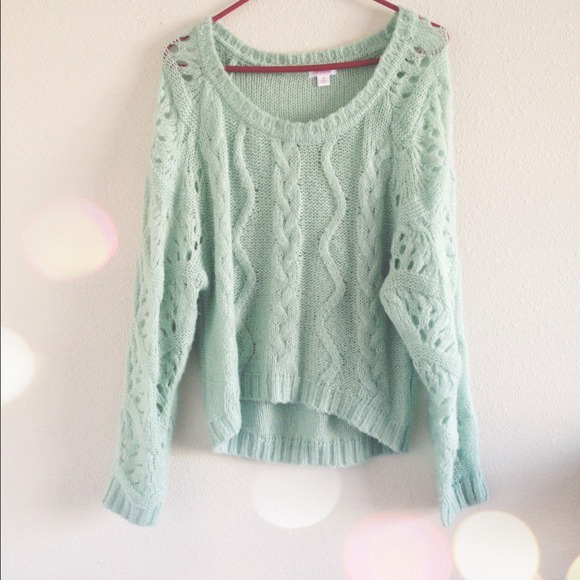 Mint sweater