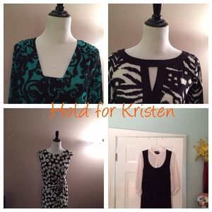 Print dress - never worn!