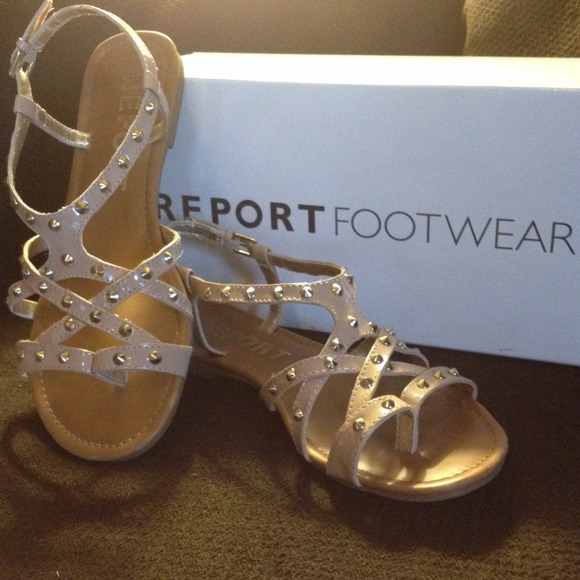 SOLD "Report Footware" gladiator sandals - Picture 3 of 4