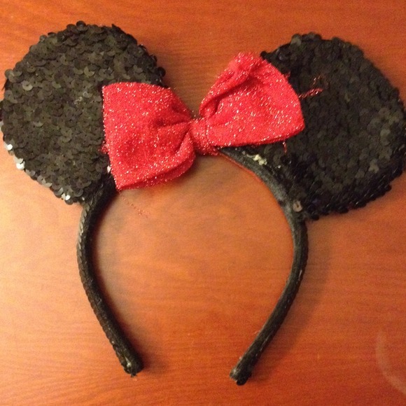 ❌❌S🚫LD❌❌ Sequin Disney Minnie Mouse ears 💋