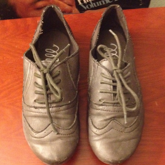 Grey Oxfords