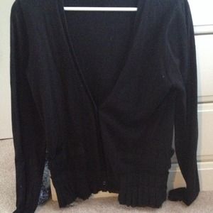 J.Crew black cardigan