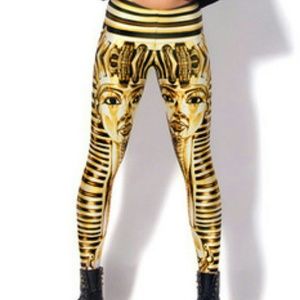 Golden Egyptian leggings