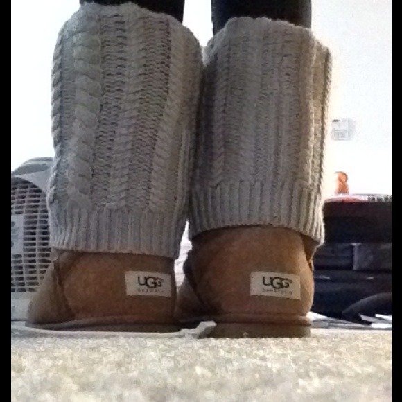 UGG Shoes Knee High Knit Sock Boots Poshmark