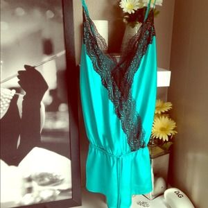 Silk one piece sleepwear