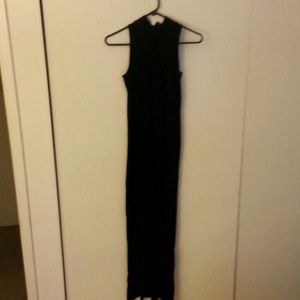 Long black dress