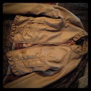 Wet seal tan jacket