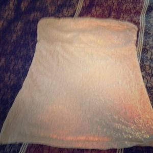 Gold express tube top size xs