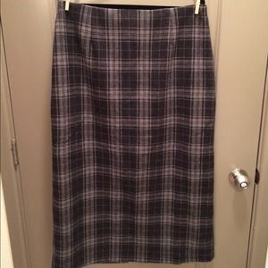Eddie Bauer Long Wool Skirt