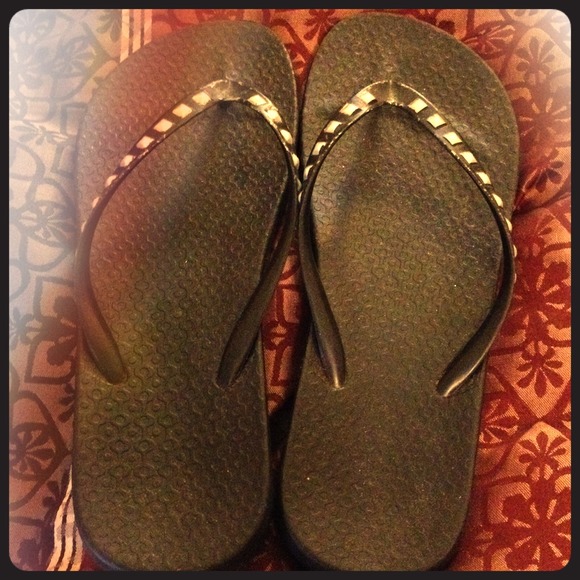 Black with silver studs