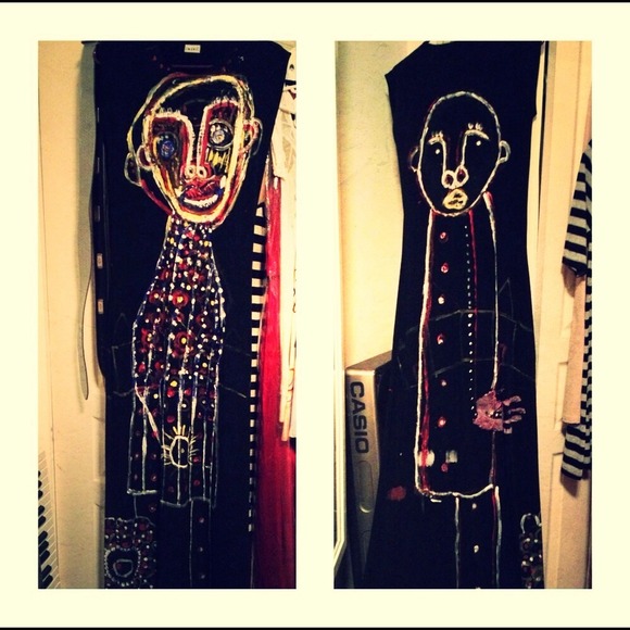 CLOSING SALE Coutoure Hand-Painted Maxi-NWOT