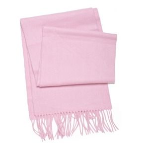 Pink Cashmere Scarf