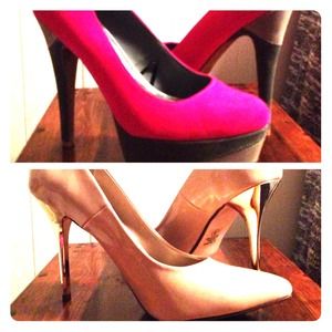 BUY BUNDLE! Size 8 heels!