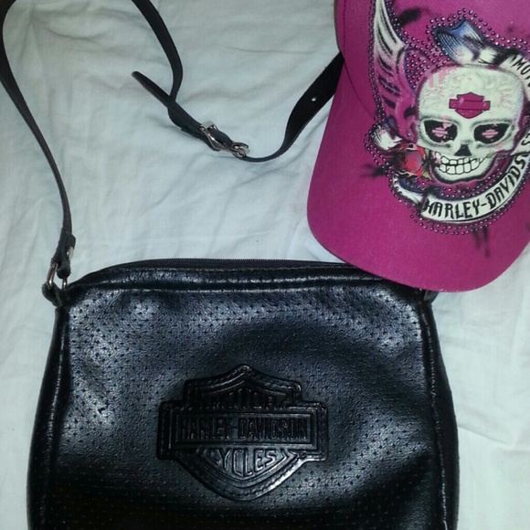 Black Harley Davidson Purse