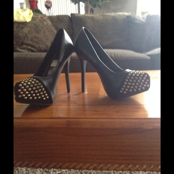 Studded Heels