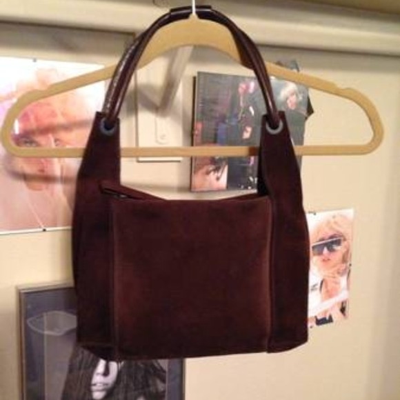 ❌SOLD Locally❌AUTHENTIC GUCCI SUEDE HAND BAG!