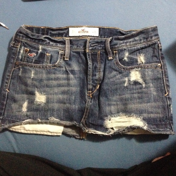 super cute denim skirt from hollister