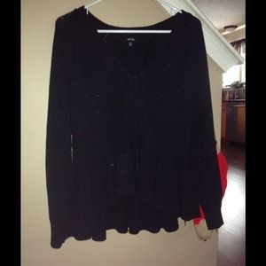 Cute black sparkle sweater