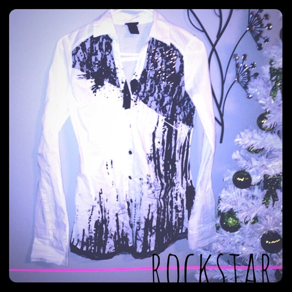 Day trip lace blouse sold