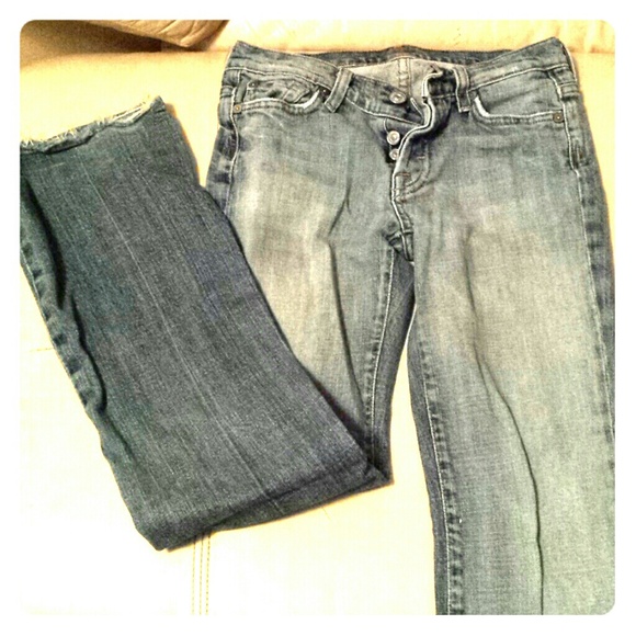 Women's 7 for all mankind jeans