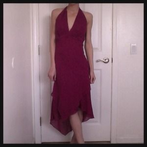 BCBGMaxAzria Fuchsia Dress