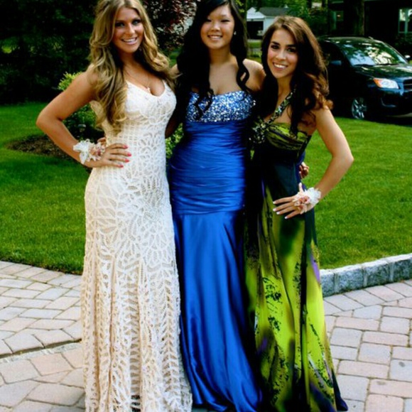 Blue Prom Dress