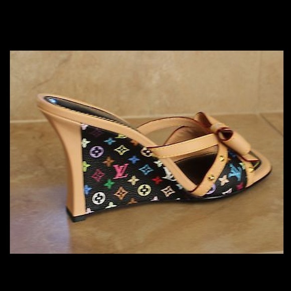 Authentic Louis Vuitton sling back sandals - Picture 4 of 4